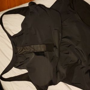 Black one piece swimsuit